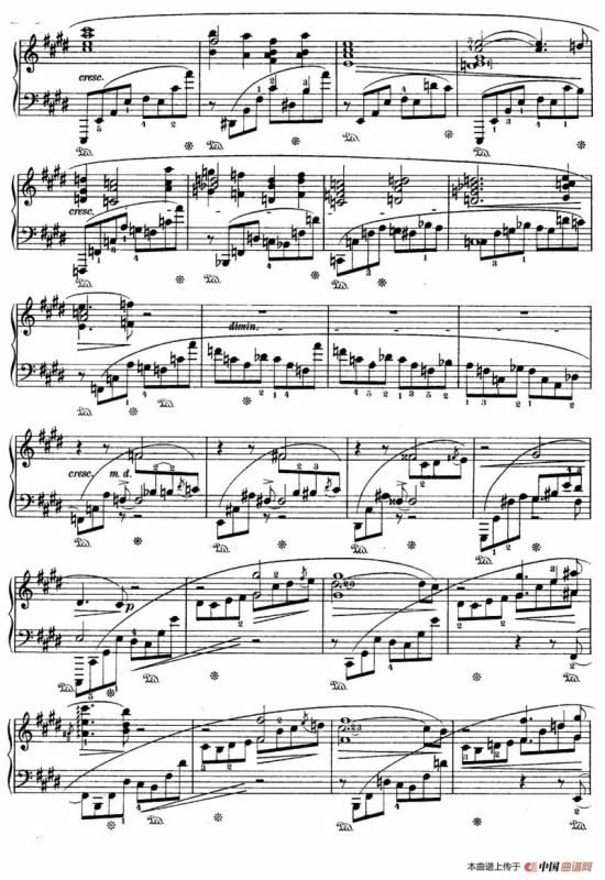 Prelude in c-Sharp Minor Op.45（升c小调前奏曲 ）