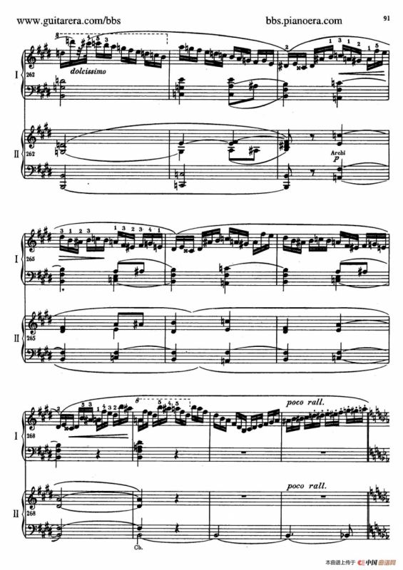 e小调第一钢琴协奏曲 Op.11（双钢琴版·第三乐章）