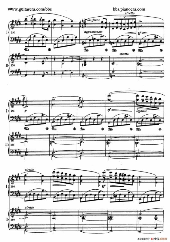 e小调第一钢琴协奏曲 Op.11（双钢琴版·第一乐章）