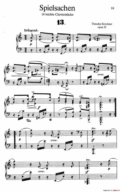 Spielsachen Op.35（玩具·13）