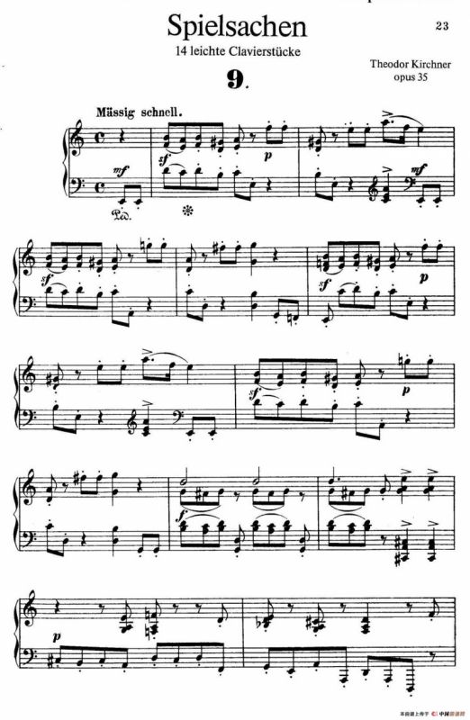 Spielsachen Op.35（玩具·9）