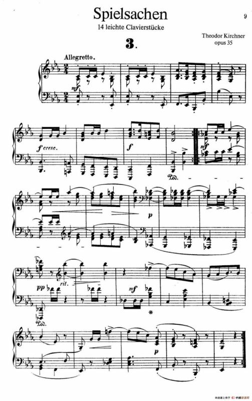 Spielsachen Op.35（玩具·3）