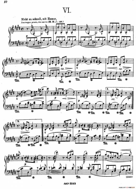 Album Leaf Op.7（纪念册的一页·6）