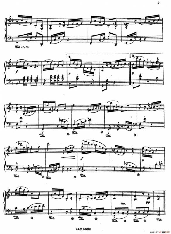 Album Leaf Op.7（纪念册的一页·2）