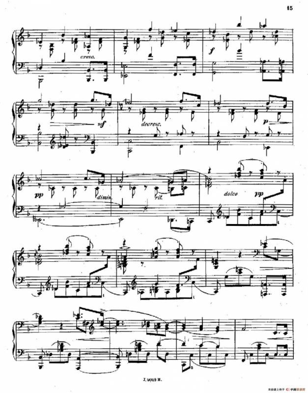 Vier Elegien Op.37（4首悲歌·4）