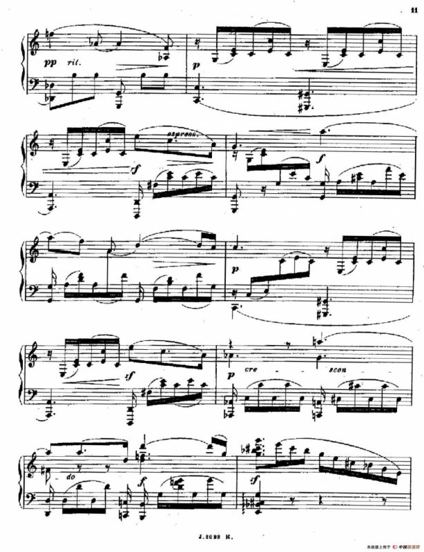 Vier Elegien Op.37（4首悲歌·3）