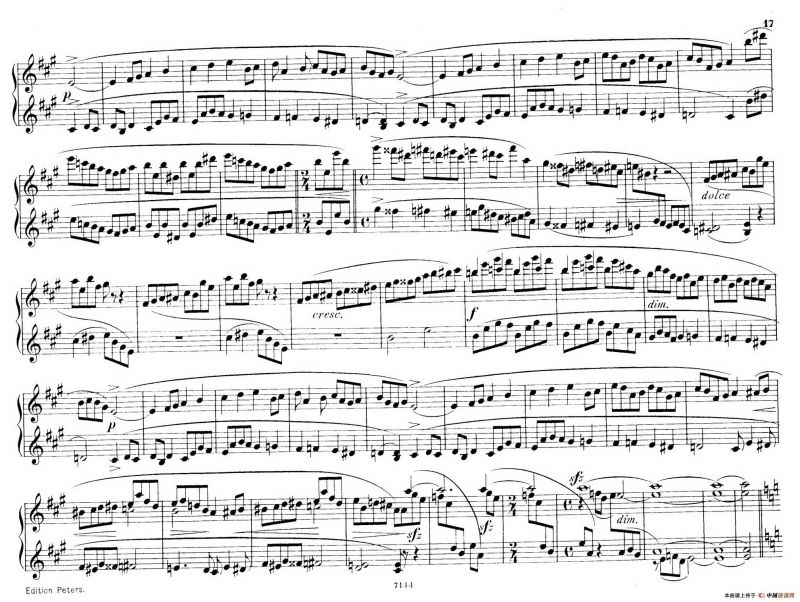 Deux Morceaux Pour Quatre Mains Op.43（2首四手联弹小品·2）