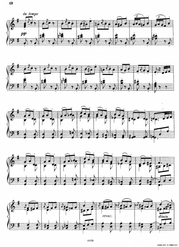 Cinque Miniatures Op.28（5首小画像·3）