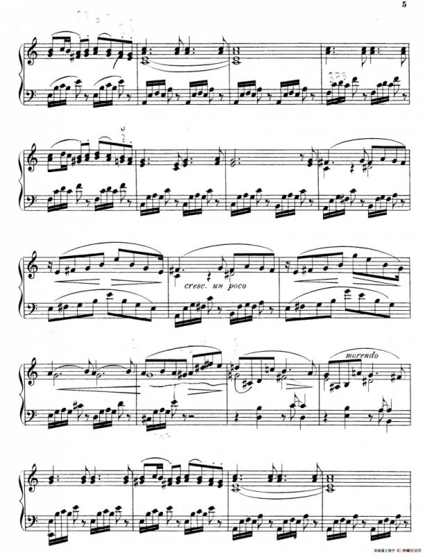 Cinque Miniatures Op.28（5首小画像·2）