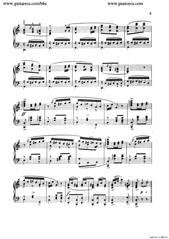 Spanish Dances Op.12（西班牙舞曲·钢琴独奏版）