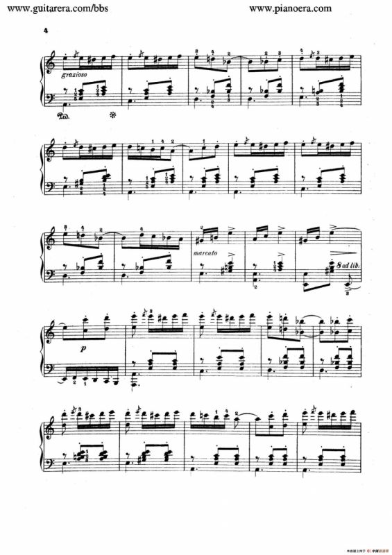 Spanish Dances Op.12（西班牙舞曲·钢琴独奏版）