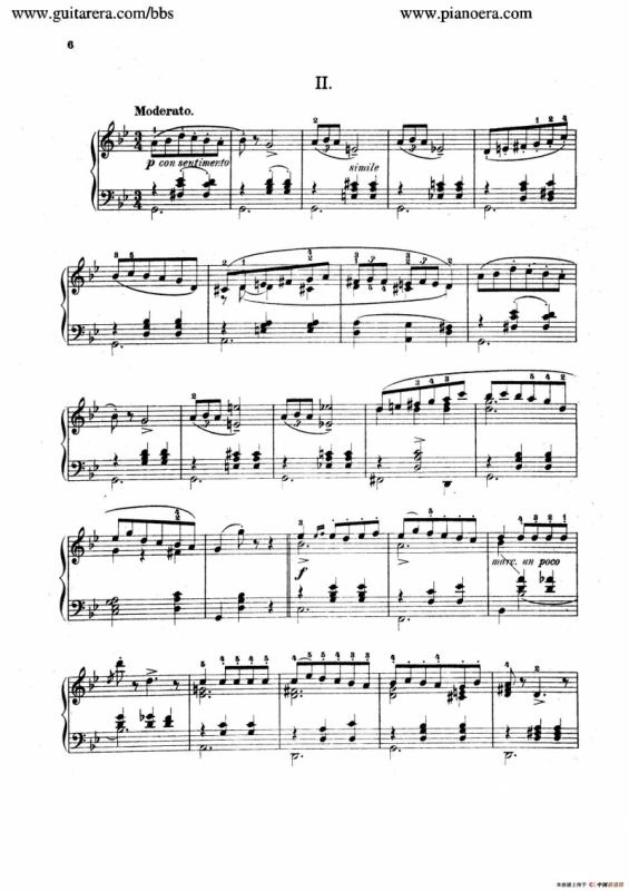 Spanish Dances Op.12（西班牙舞曲·钢琴独奏版）