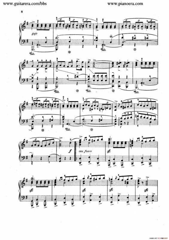 Spanish Dances Op.12（西班牙舞曲·钢琴独奏版）