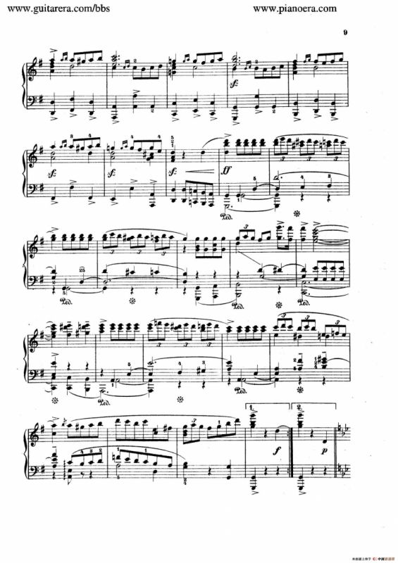 Spanish Dances Op.12（西班牙舞曲·钢琴独奏版）