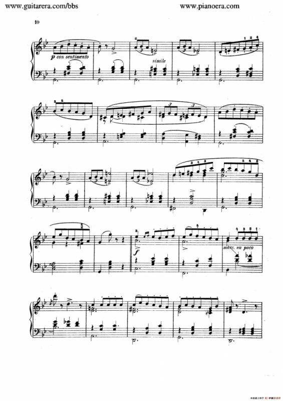 Spanish Dances Op.12（西班牙舞曲·钢琴独奏版）