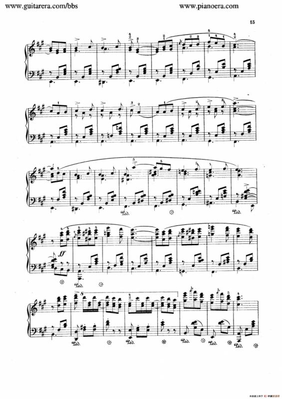 Spanish Dances Op.12（西班牙舞曲·钢琴独奏版）