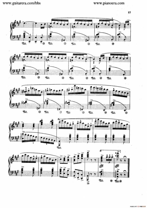 Spanish Dances Op.12（西班牙舞曲·钢琴独奏版）