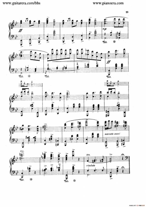 Spanish Dances Op.12（西班牙舞曲·钢琴独奏版）