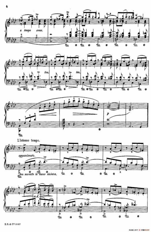 Albumblatt Op.2（纪念册的一页·莫什科夫斯基 作曲版）