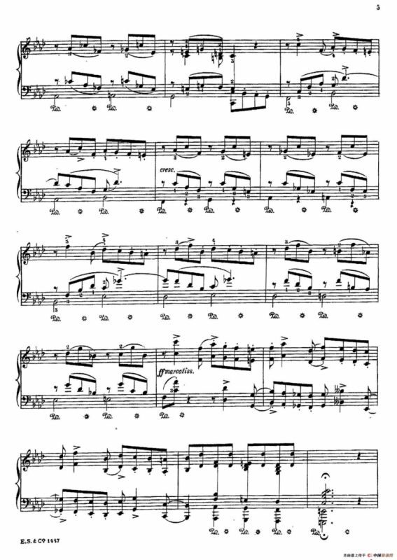 Albumblatt Op.2（纪念册的一页·莫什科夫斯基 作曲版）