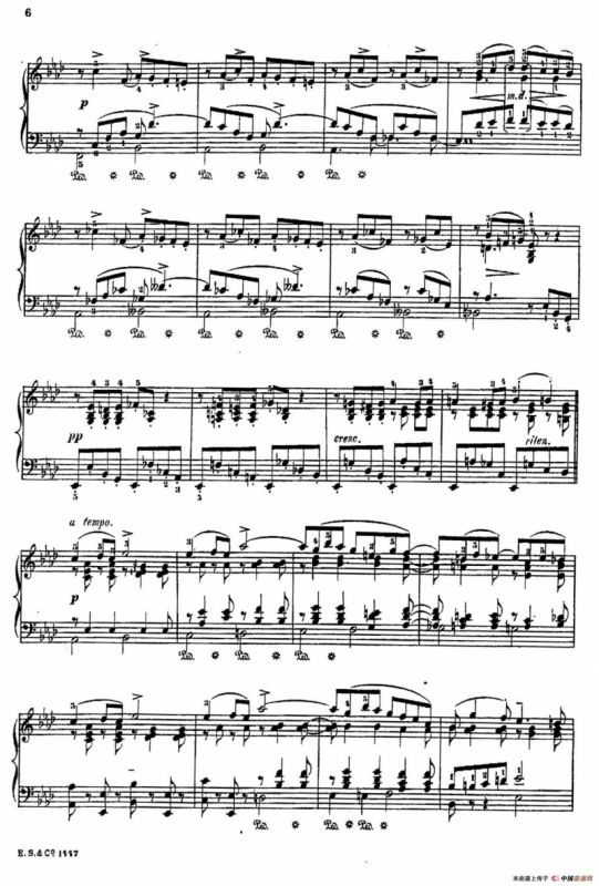 Albumblatt Op.2（纪念册的一页·莫什科夫斯基 作曲版）