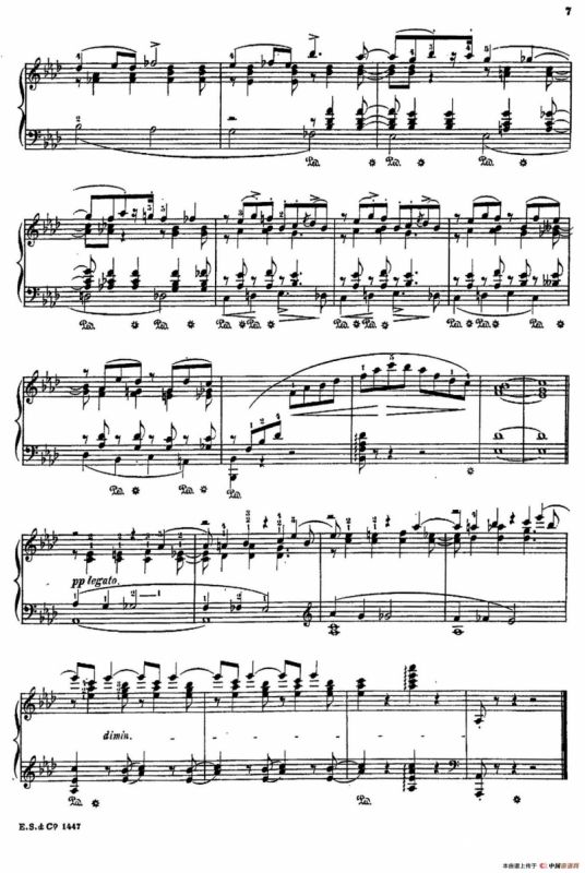 Albumblatt Op.2（纪念册的一页·莫什科夫斯基 作曲版）