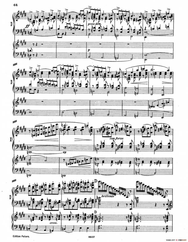 Piano Concerto in E Major Op.59（E大调钢琴协奏曲·双钢琴·第四乐章）