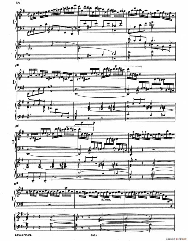 Piano Concerto in E Major Op.59（E大调钢琴协奏曲·双钢琴·第四乐章）
