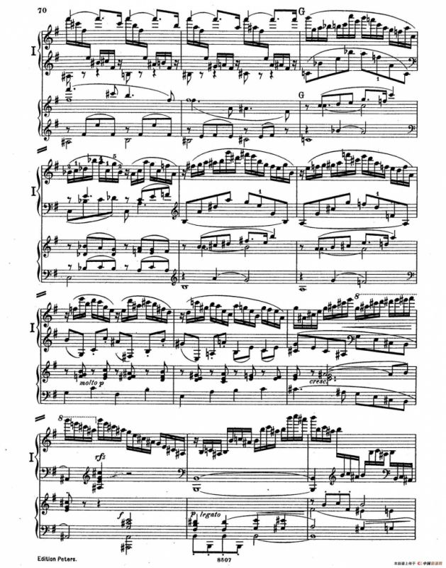 Piano Concerto in E Major Op.59（E大调钢琴协奏曲·双钢琴·第四乐章）