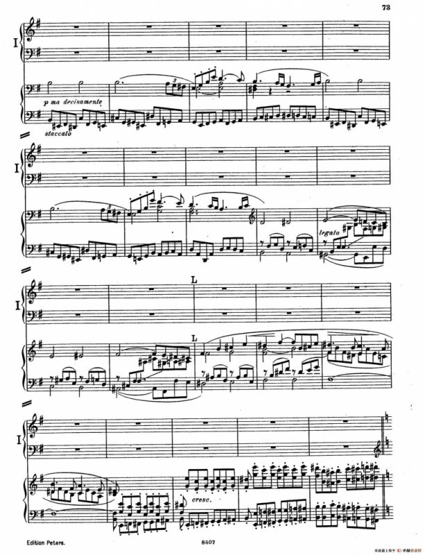 Piano Concerto in E Major Op.59（E大调钢琴协奏曲·双钢琴·第四乐章）