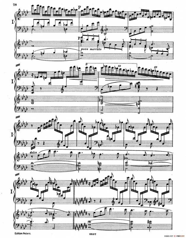 Piano Concerto in E Major Op.59（E大调钢琴协奏曲·双钢琴·第四乐章）