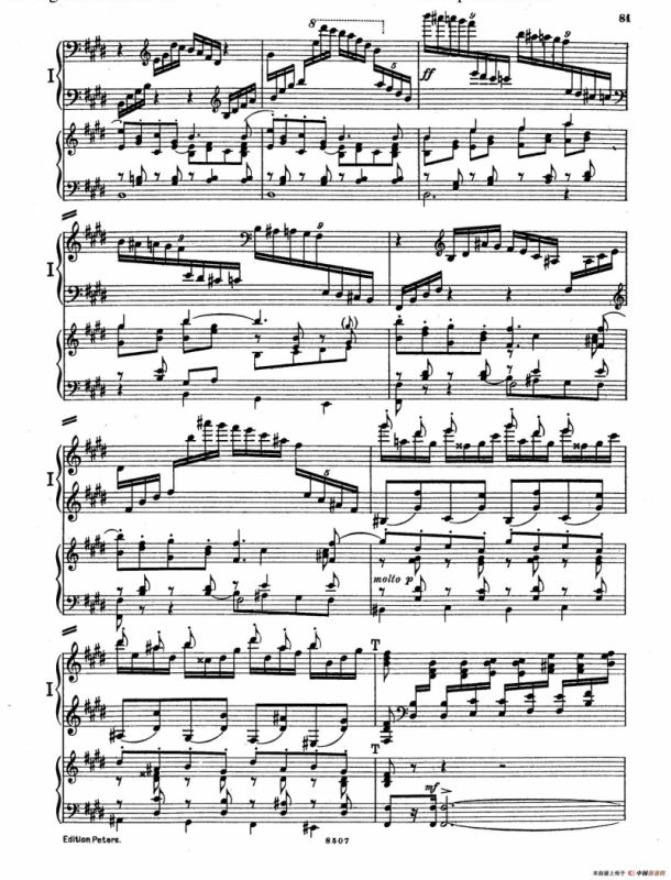 Piano Concerto in E Major Op.59（E大调钢琴协奏曲·双钢琴·第四乐章）