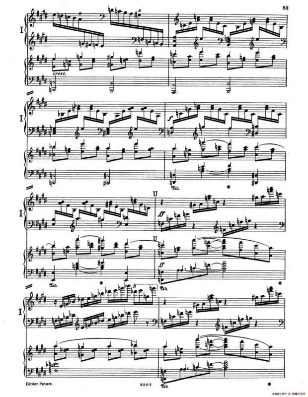 Piano Concerto in E Major Op.59（E大调钢琴协奏曲·双钢琴·第四乐章）