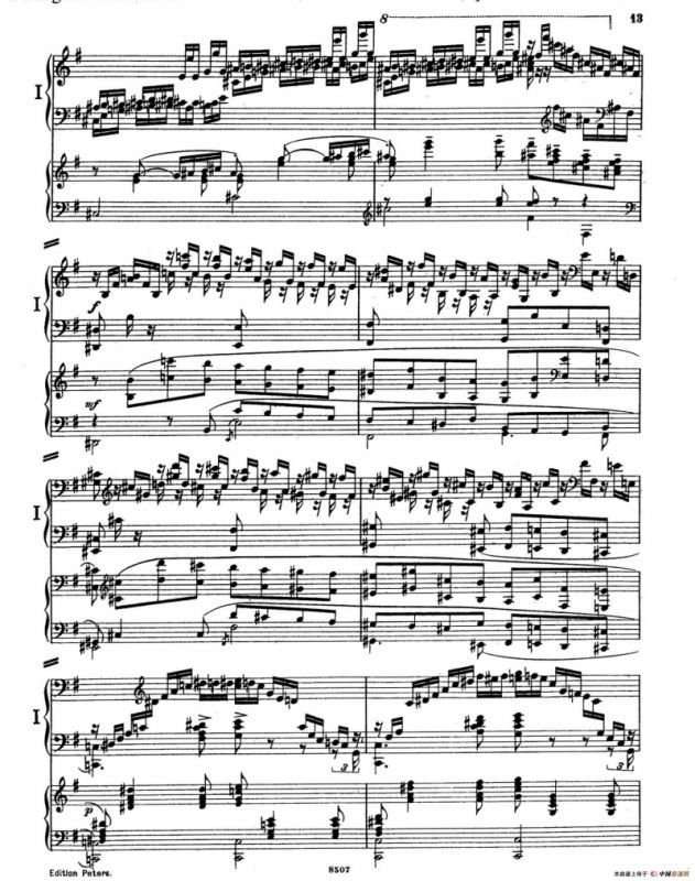 Piano Concerto in E Major Op.59（E大调钢琴协奏曲·双钢琴·第一乐章）