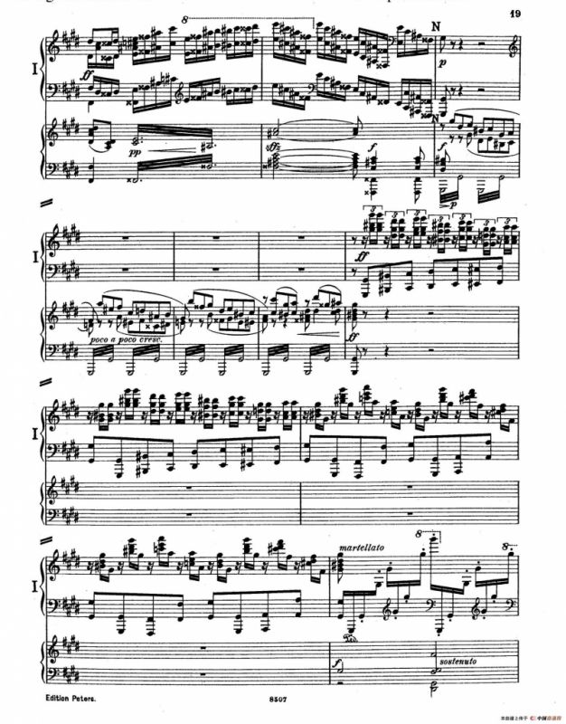 Piano Concerto in E Major Op.59（E大调钢琴协奏曲·双钢琴·第一乐章）