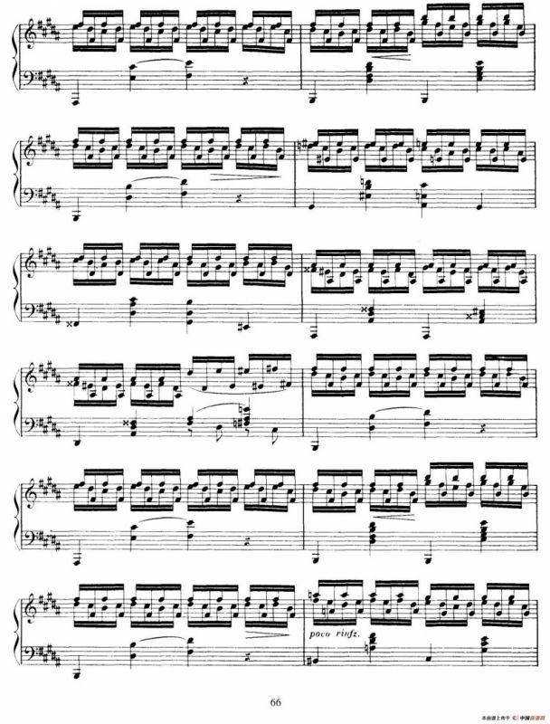 15 Etudes de Vortuosite Op.72（15首辉煌练习曲·15）