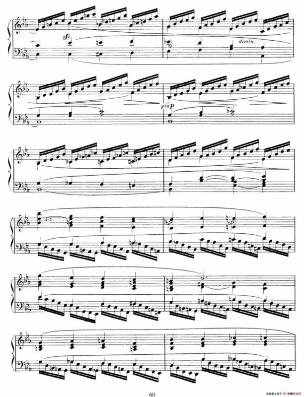 15 Etudes de Vortuosite Op.72（15首辉煌练习曲·14）