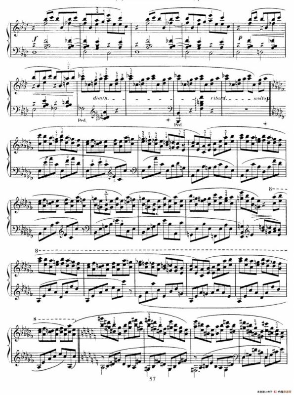 15 Etudes de Vortuosite Op.72（15首辉煌练习曲·13）