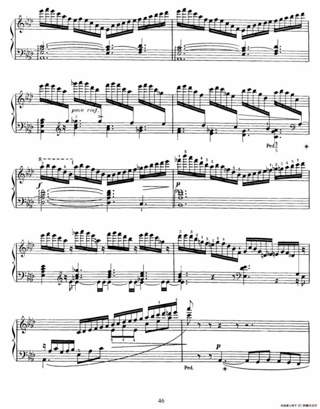 15 Etudes de Vortuosite Op.72（15首辉煌练习曲·11）