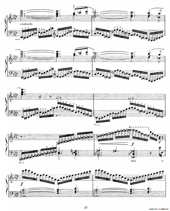 15 Etudes de Vortuosite Op.72（15首辉煌练习曲·11）