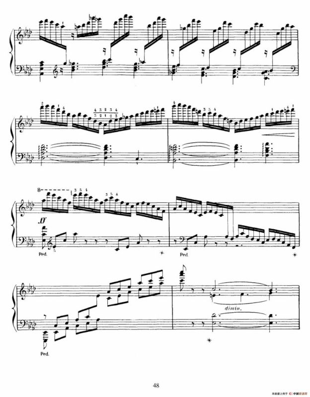 15 Etudes de Vortuosite Op.72（15首辉煌练习曲·11）