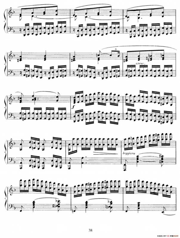 15 Etudes de Vortuosite Op.72（15首辉煌练习曲·9）