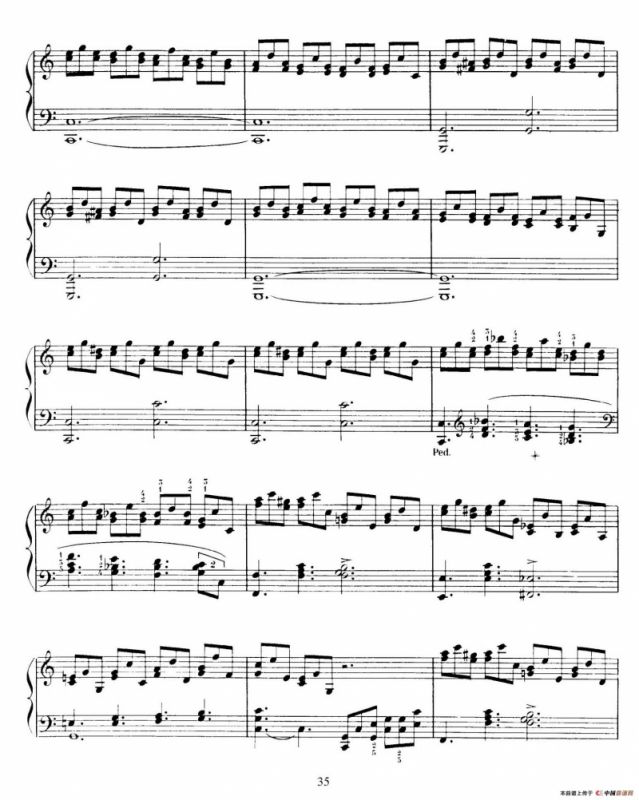 15 Etudes de Vortuosite Op.72（15首辉煌练习曲·8）