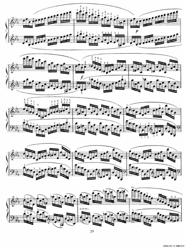 15 Etudes de Vortuosite Op.72（15首辉煌练习曲·7）