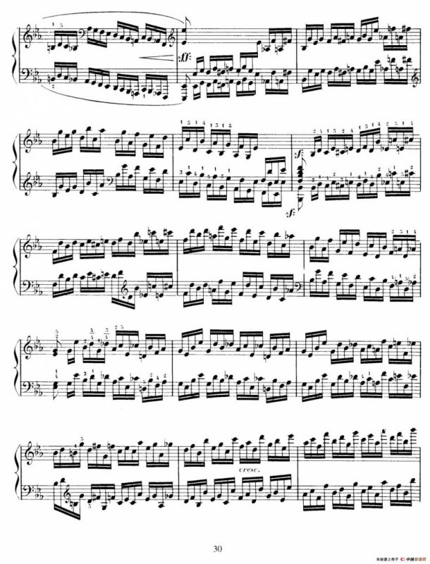 15 Etudes de Vortuosite Op.72（15首辉煌练习曲·7）