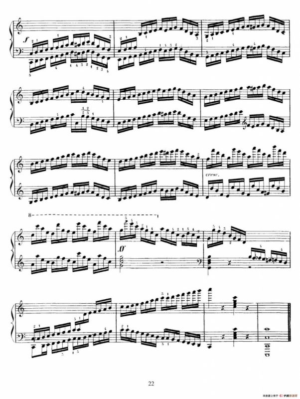15 Etudes de Vortuosite Op.72（15首辉煌练习曲·5）