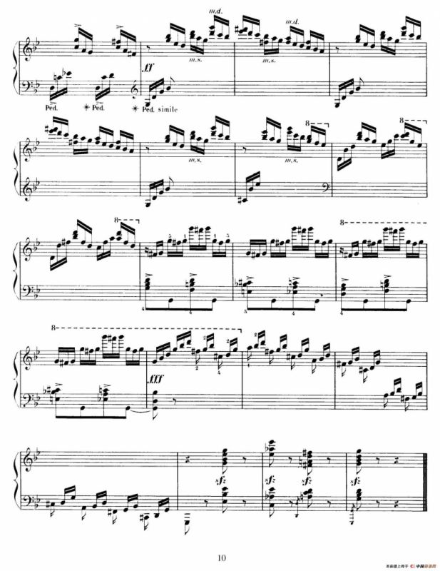 15 Etudes de Vortuosite Op.72（15首辉煌练习曲·2）