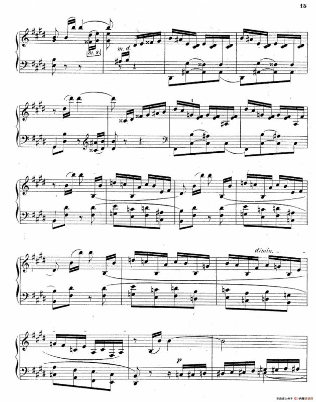 Characteristic Pieces Op.36（8首个性小品·8）