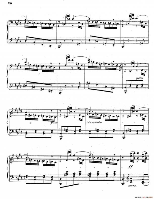 Characteristic Pieces Op.36（8首个性小品·8）