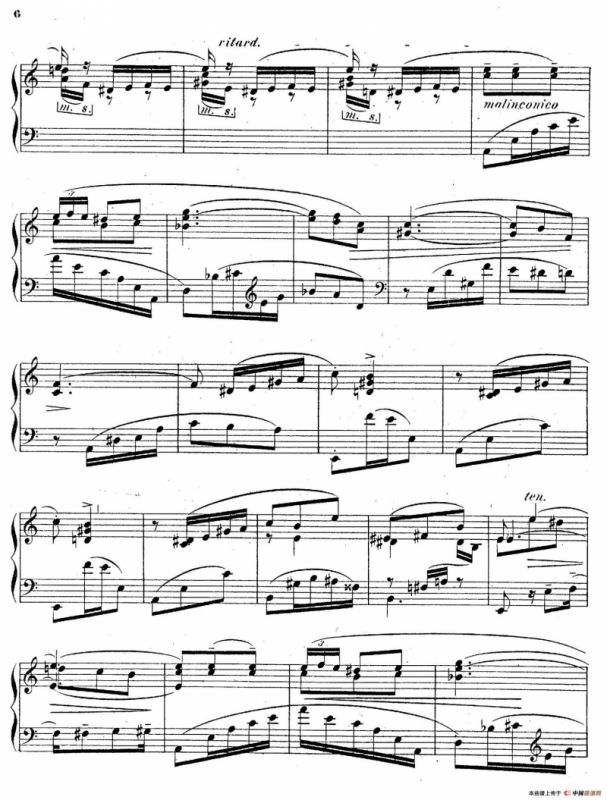 Characteristic Pieces Op.36（8首个性小品·7）